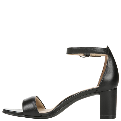 Naturalizer | Vera | Black | Women's Heeled Sandals | Rosenberg Shoes ...